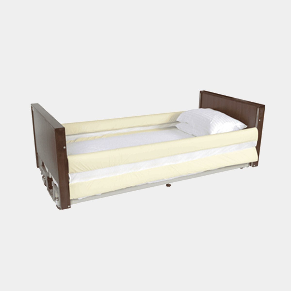 Alerta 2 Bar Mesh Bed Rail Bumpers with zip fastening - Image 2